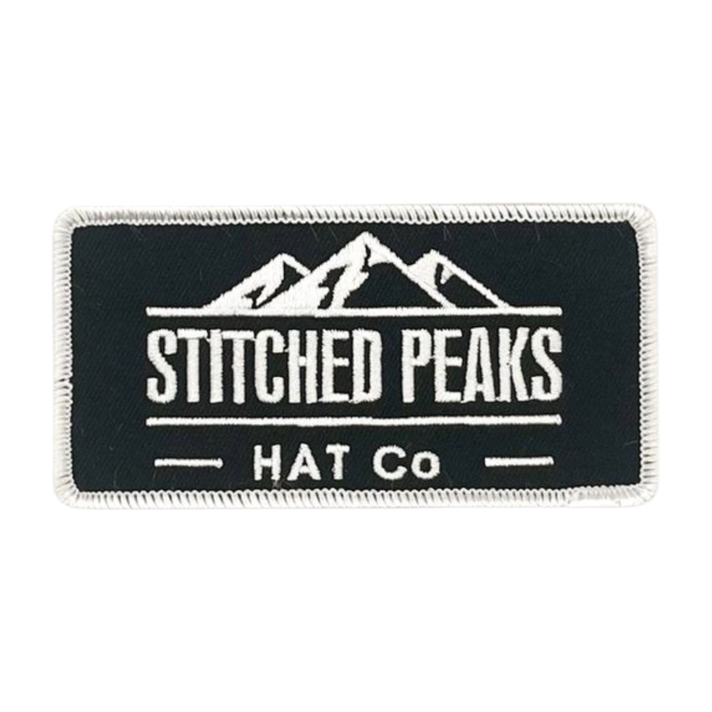 Stitched Peaks Hat Co - Signature Patch