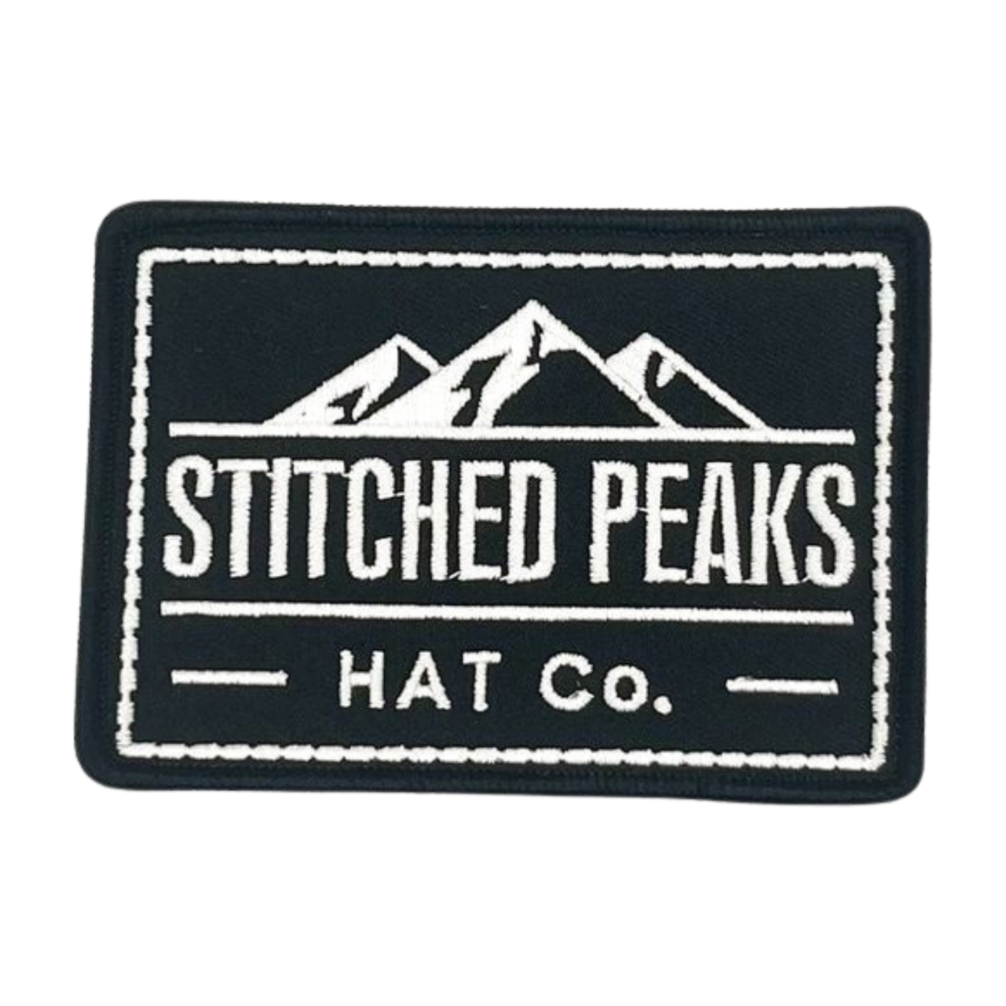 Stitched Peaks Hat Co - Signature Patch